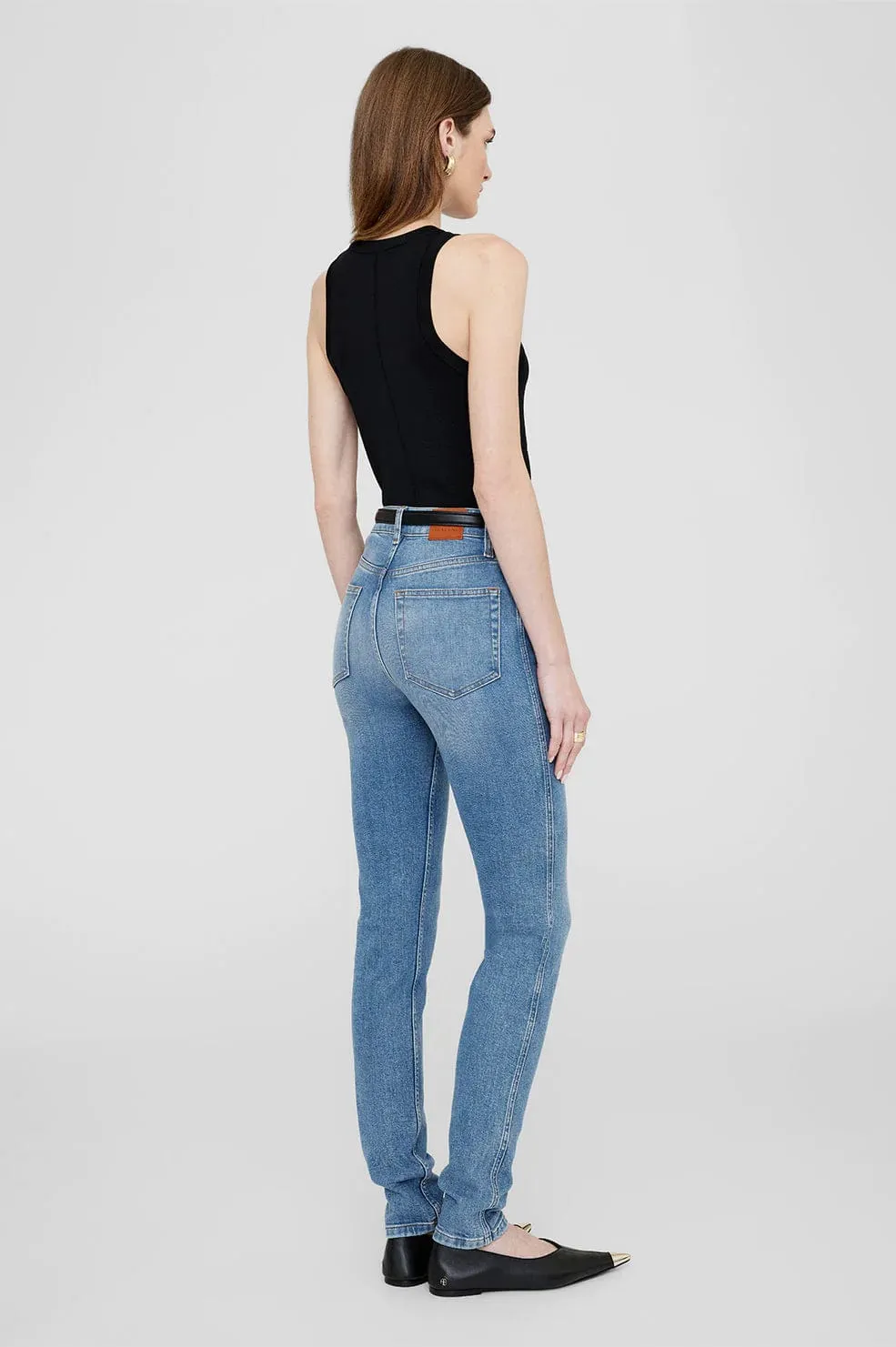Anine Bing | Beck Jean - Enamel Blue