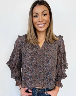 Belk Ruffle Blouse