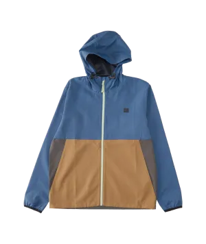 Billabong Transport Windbreaker Jacket-Space Blue