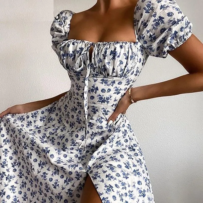 Boho Floral Maxi Dress