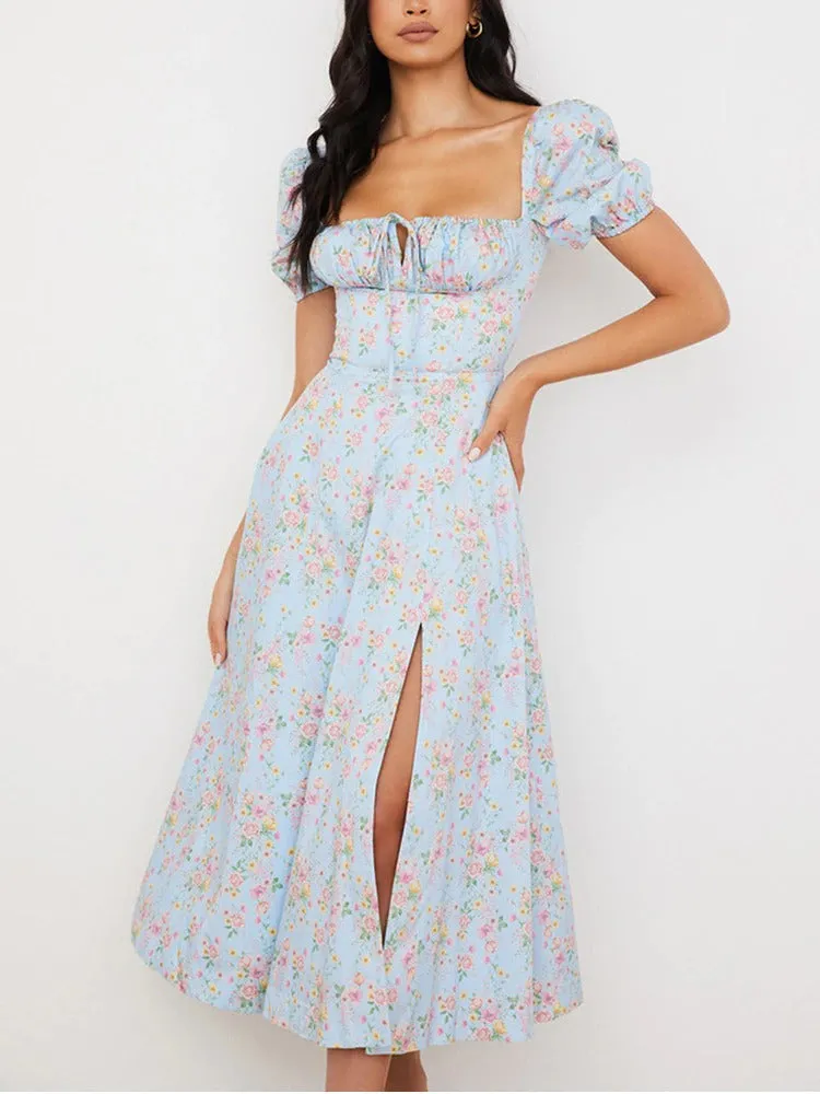 Boho Floral Maxi Dress