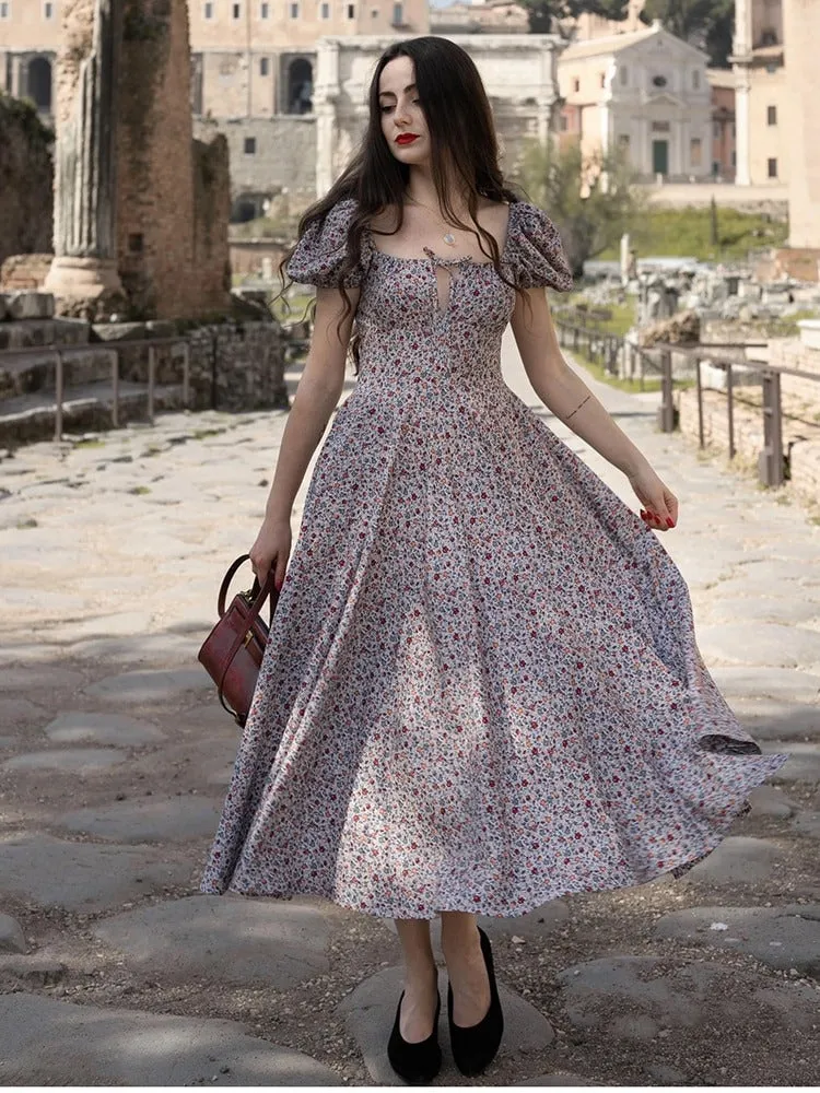 Boho Floral Maxi Dress