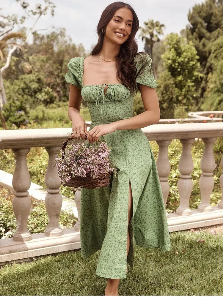 Boho Floral Maxi Dress