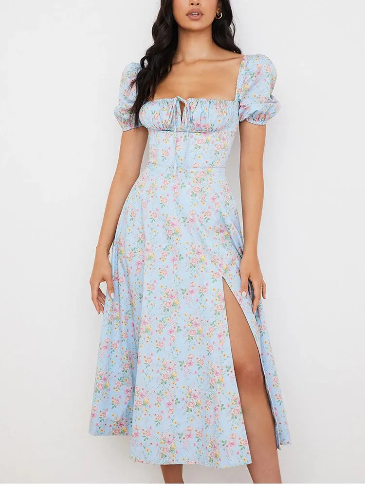 Boho Floral Maxi Dress
