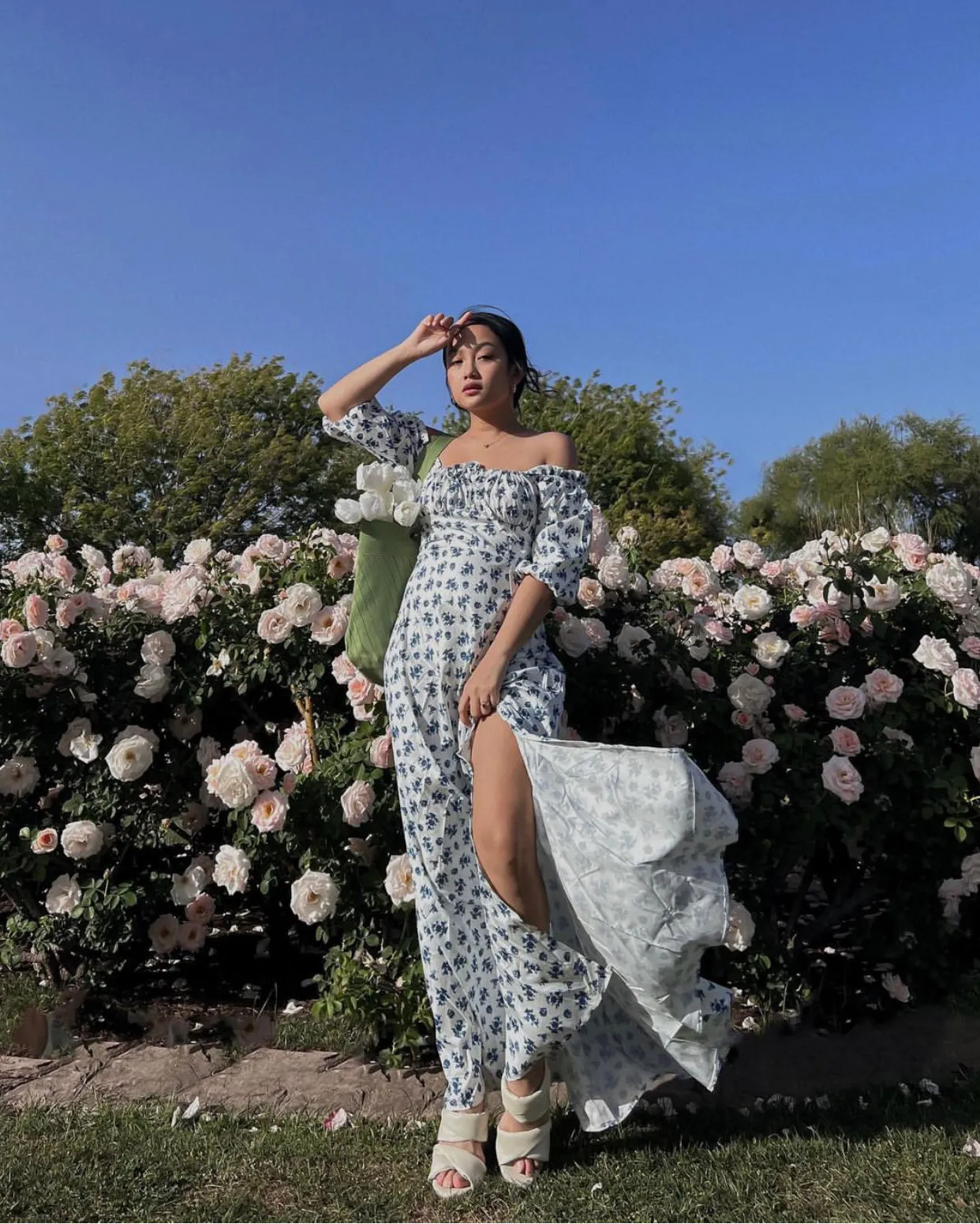 Boho Floral Maxi Dress