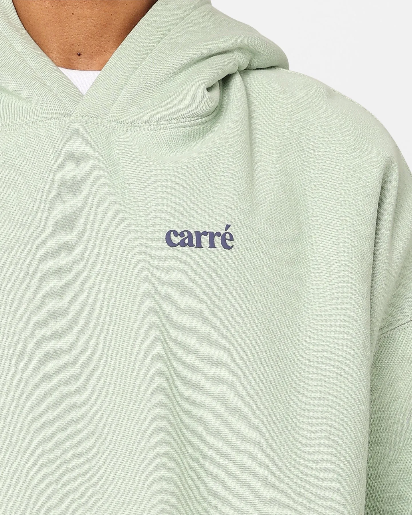 Carre Petal Oversized Hoodie Pistachio