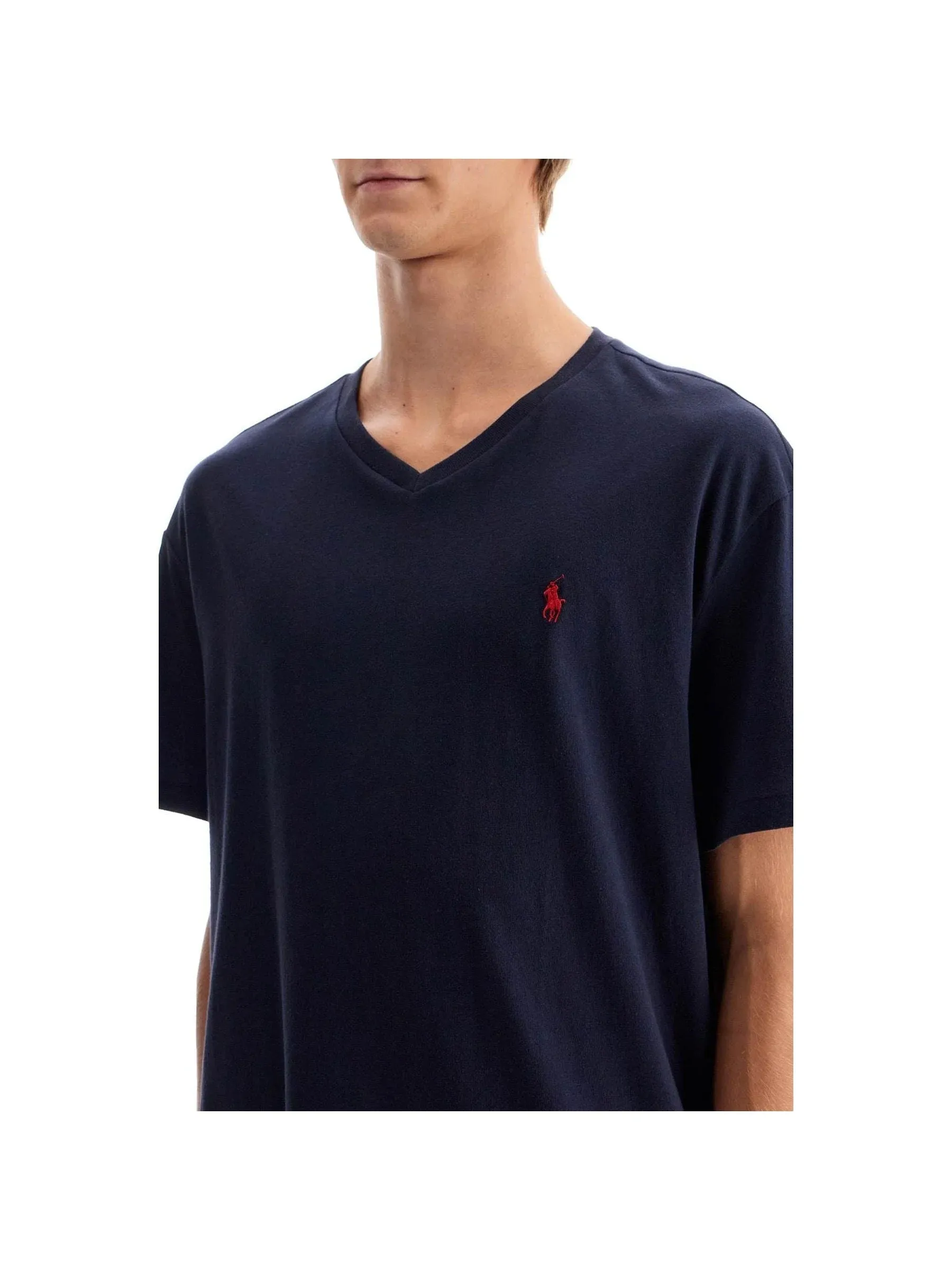 Classic Fit V Neck Tee