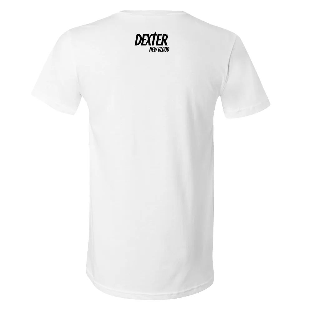 Dexter: New Blood I Heart Jim Lindsay Adult V-Neck T-Shirt