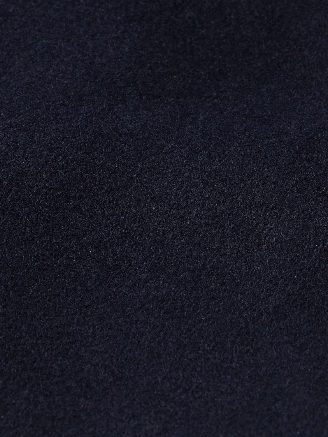 Double-breasted wool coat