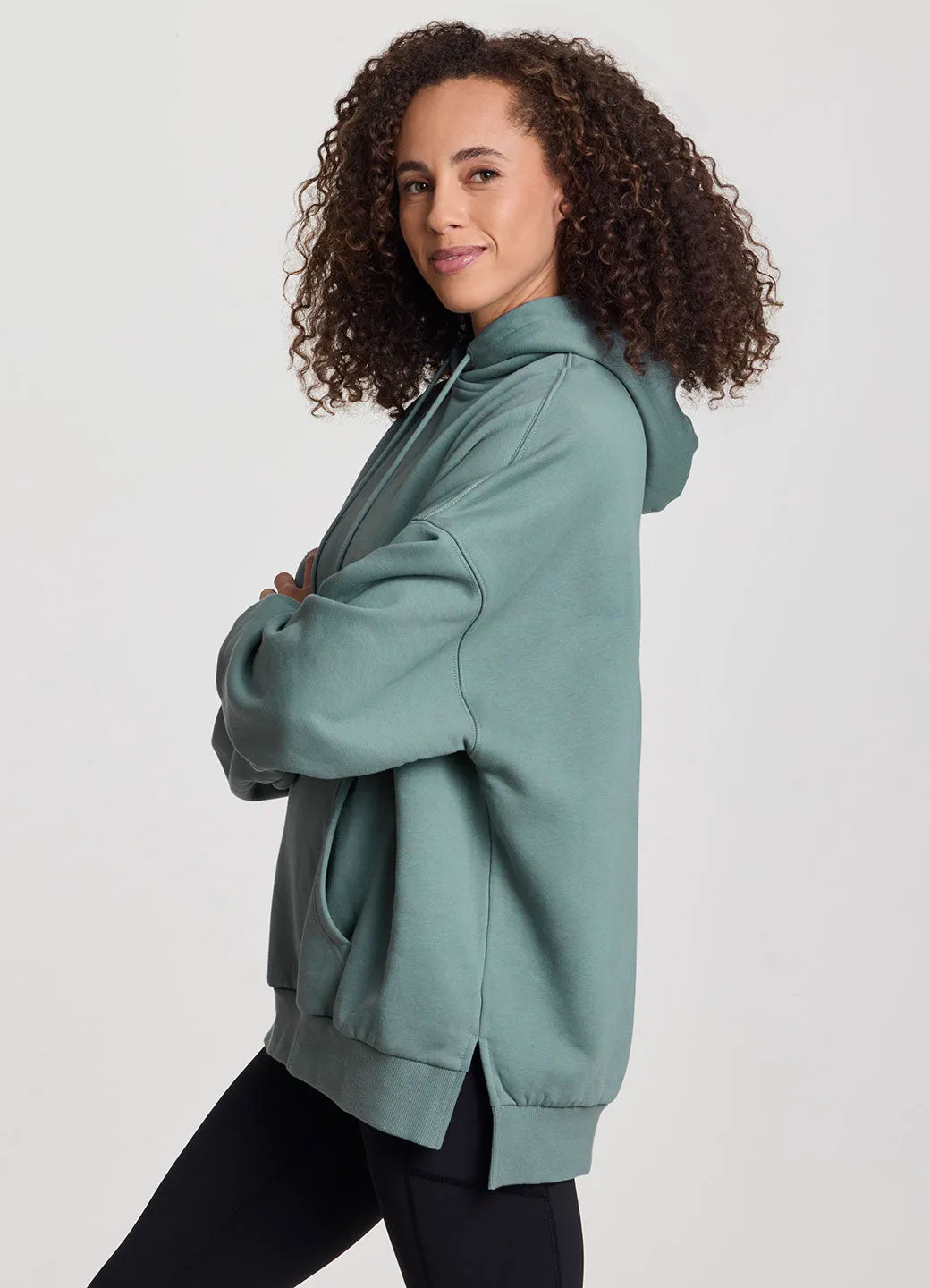 Everyday Go-To Oversized Fleece Hoodie