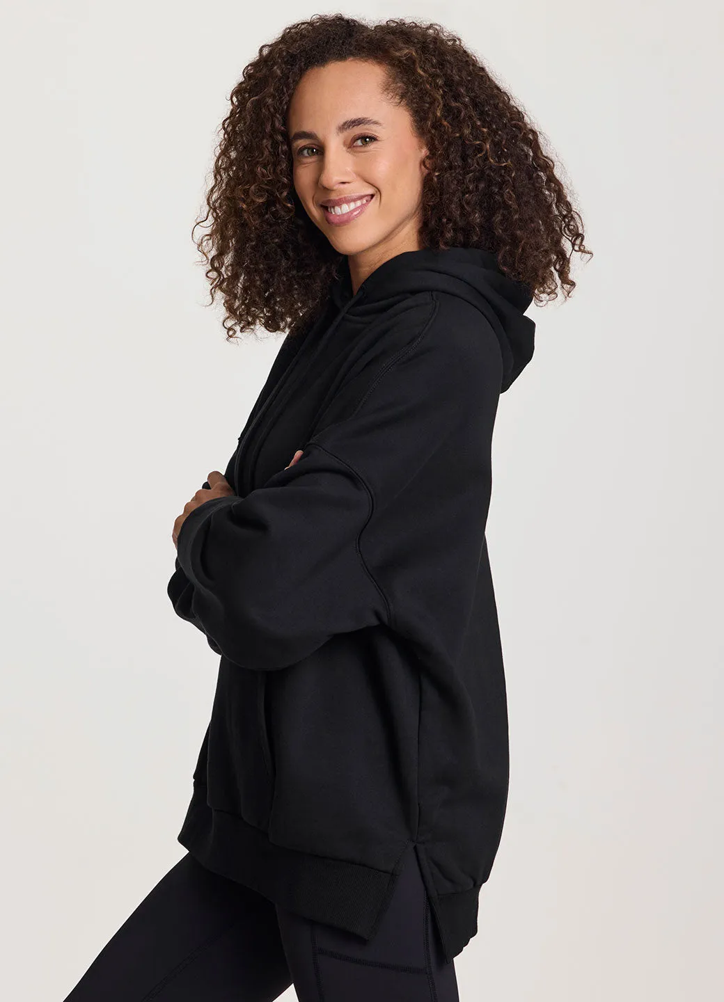 Everyday Go-To Oversized Fleece Hoodie