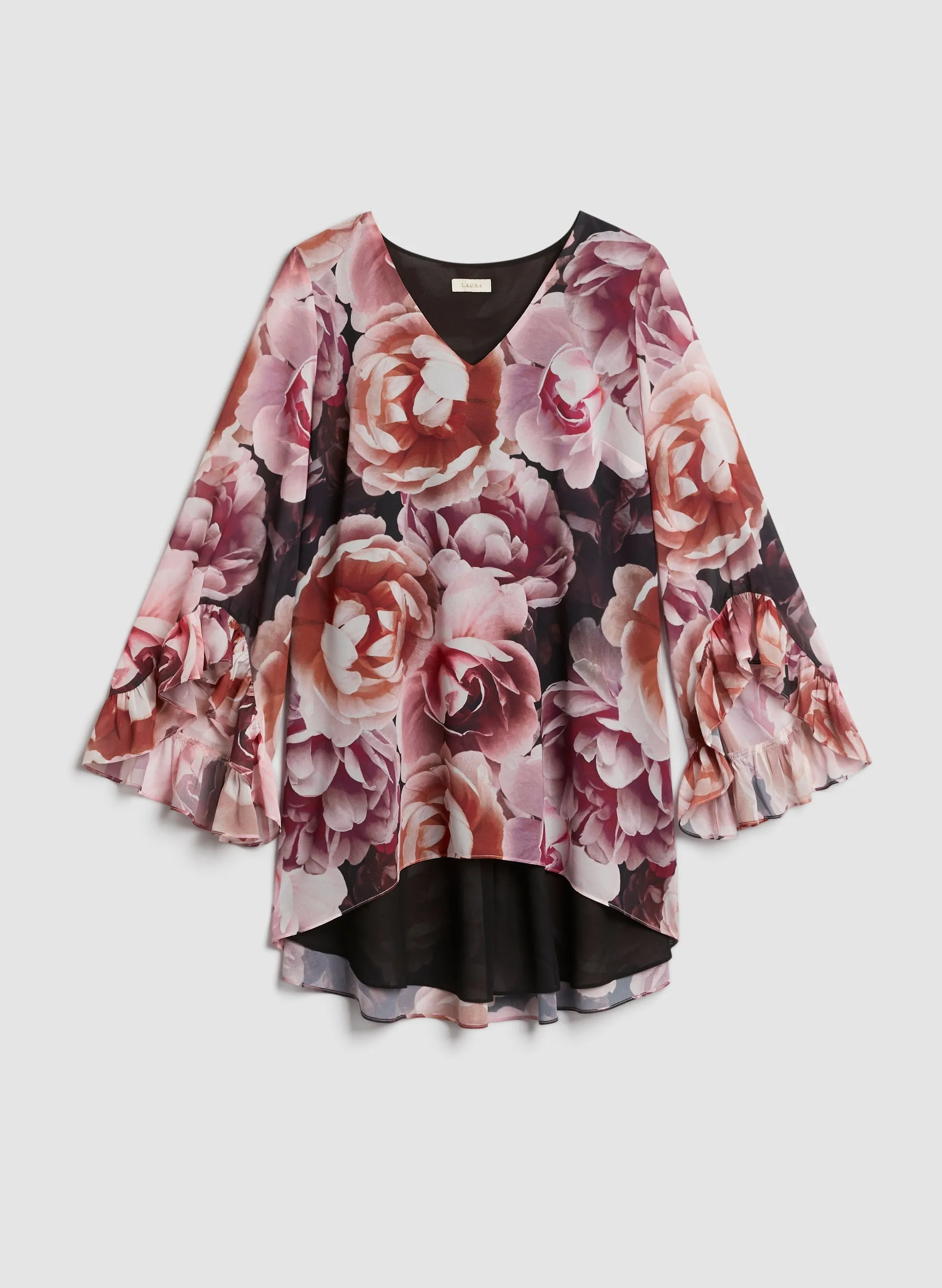 Floral 3/4 Sleeve Blouse