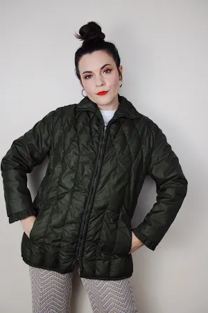 Green Puffer Jacket