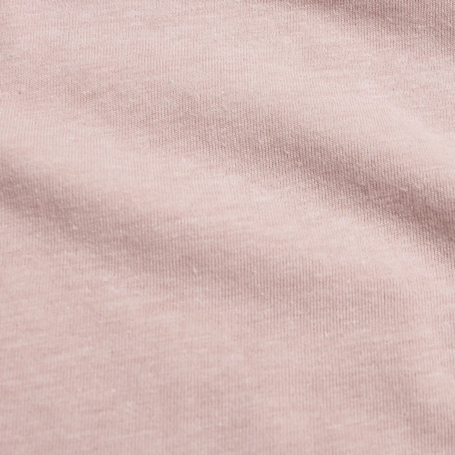 Heather Dusty Pink V-Neck Tee