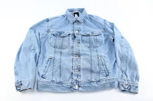Lee Riveted Light Wash Denim Jacket