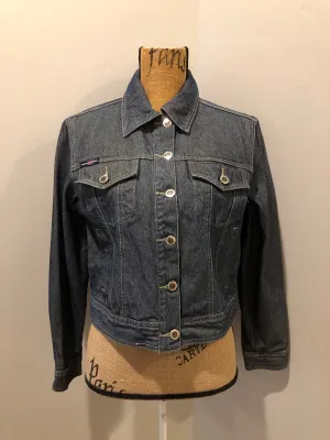 London Blue Faded Medium Wash Denim Jacket