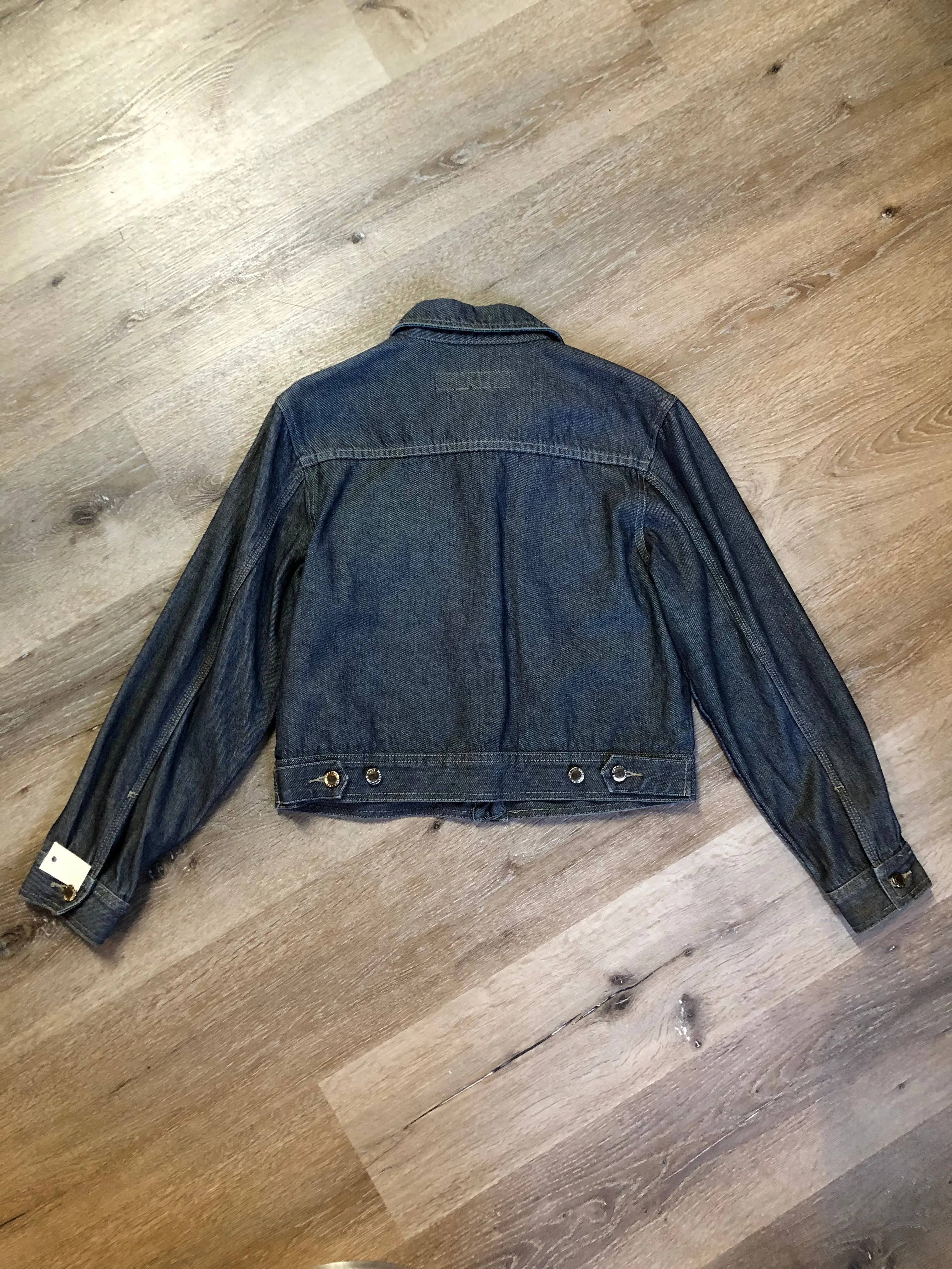 London Blue Faded Medium Wash Denim Jacket