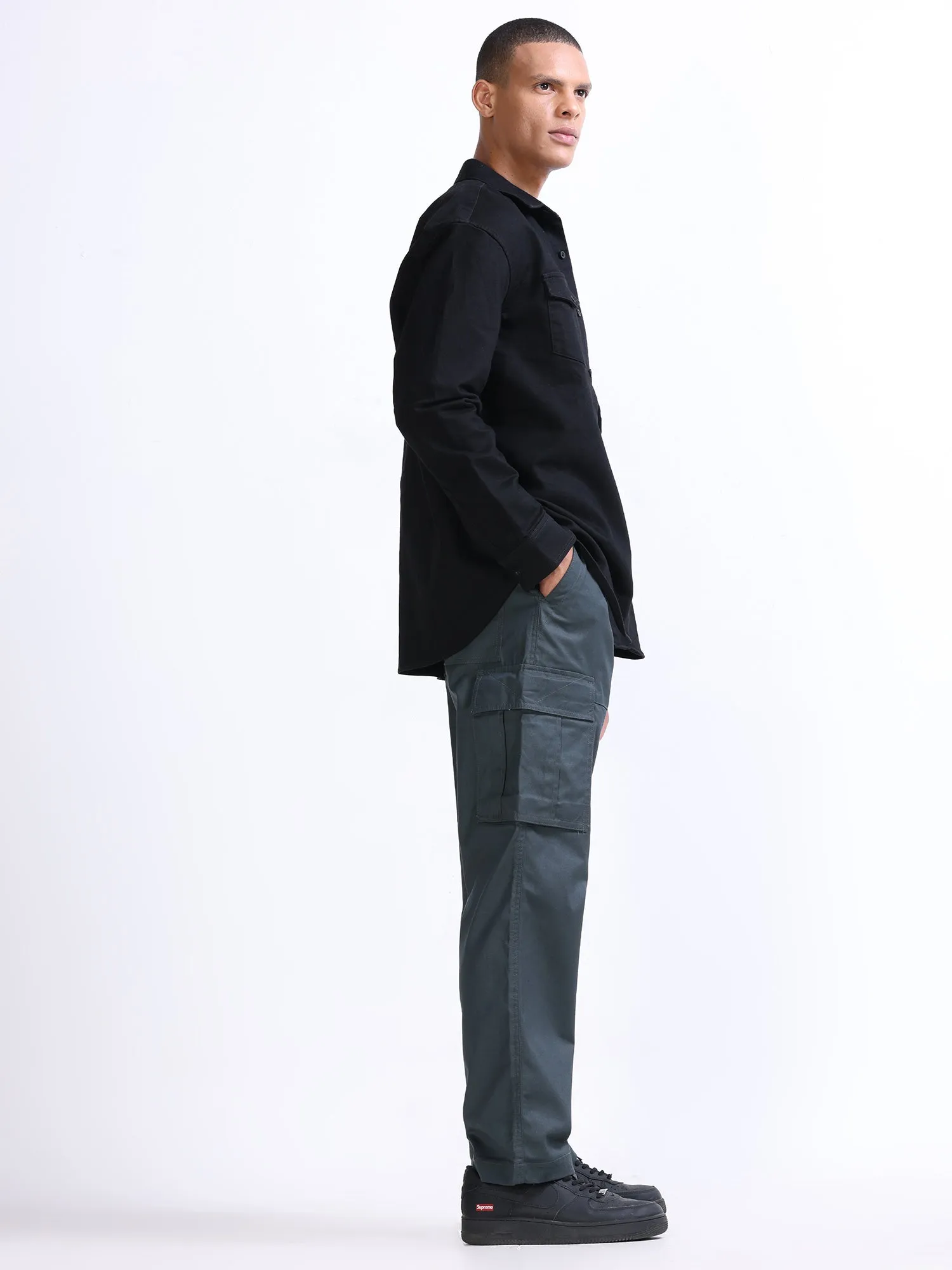 Mason Olive Relaxed Cargo