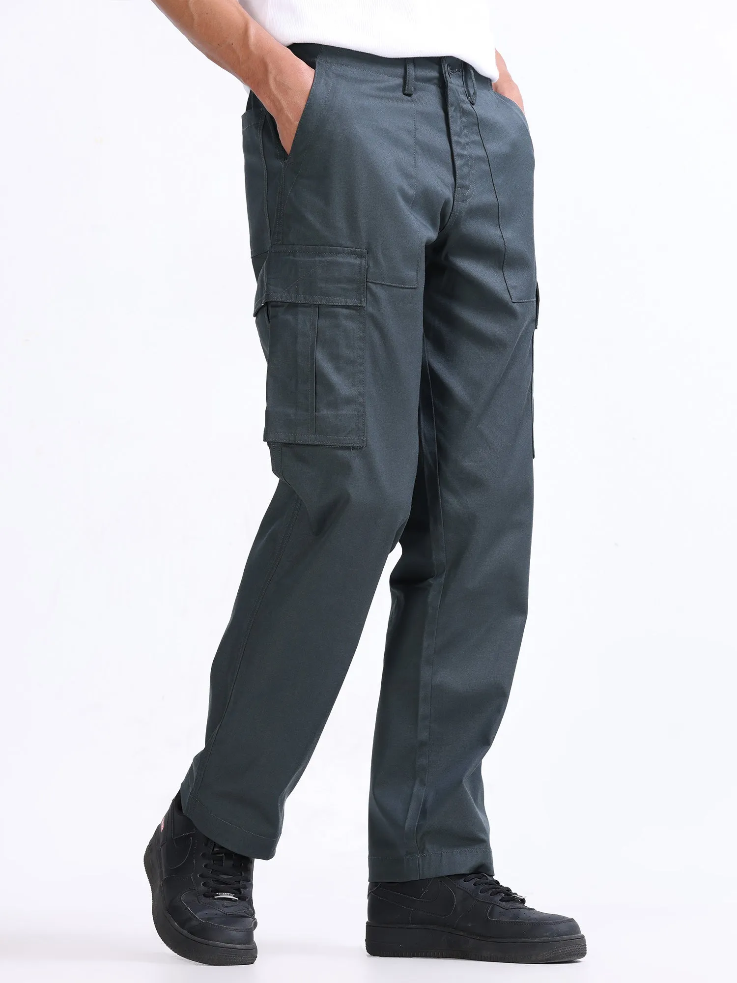 Mason Olive Relaxed Cargo