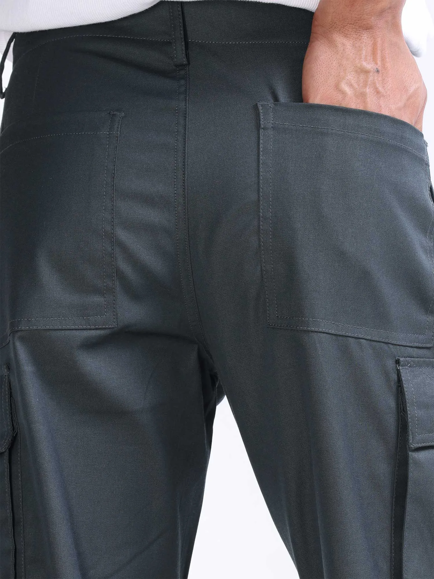 Mason Olive Relaxed Cargo