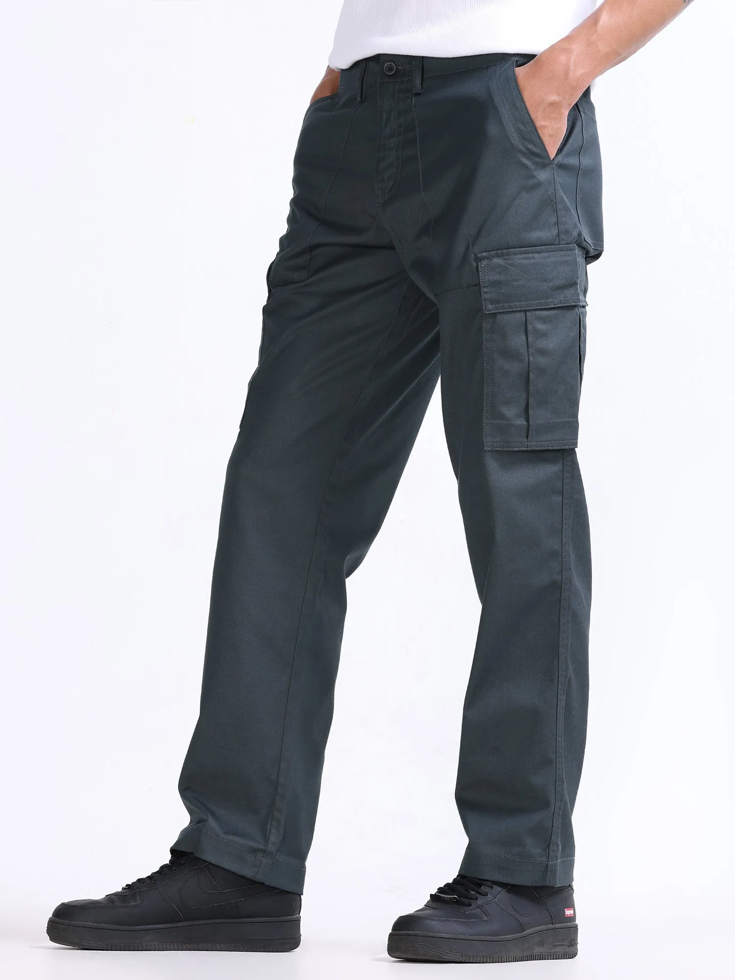 Mason Olive Relaxed Cargo