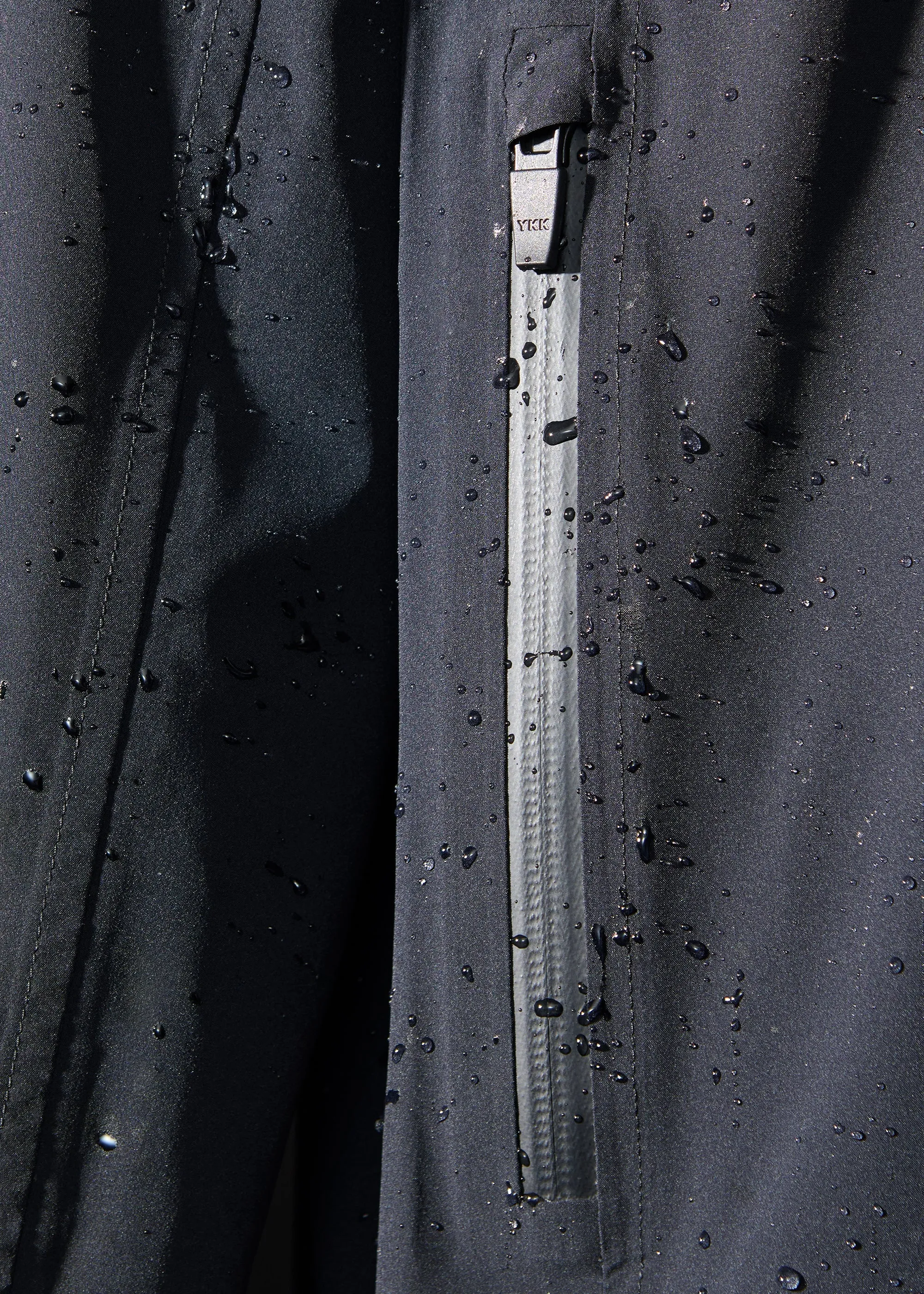 Men's Sandbanks Black Hooded Windbreaker Jacket