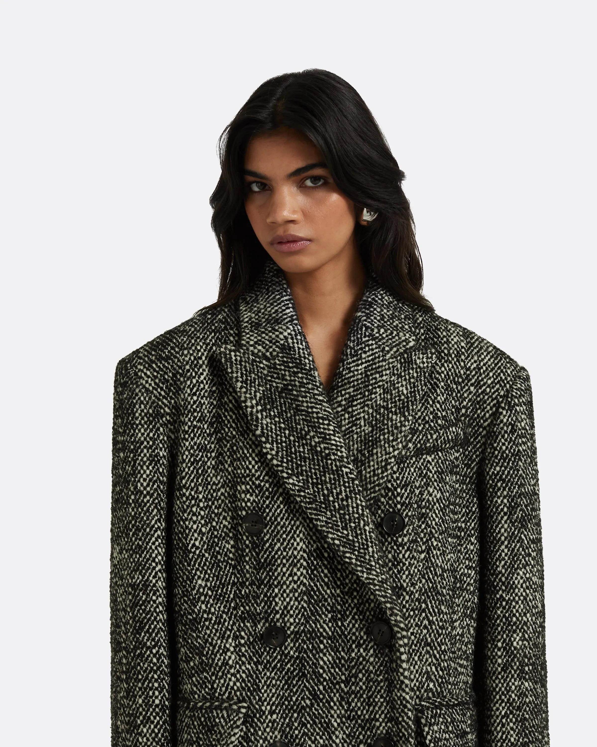 Micaela Black Coat