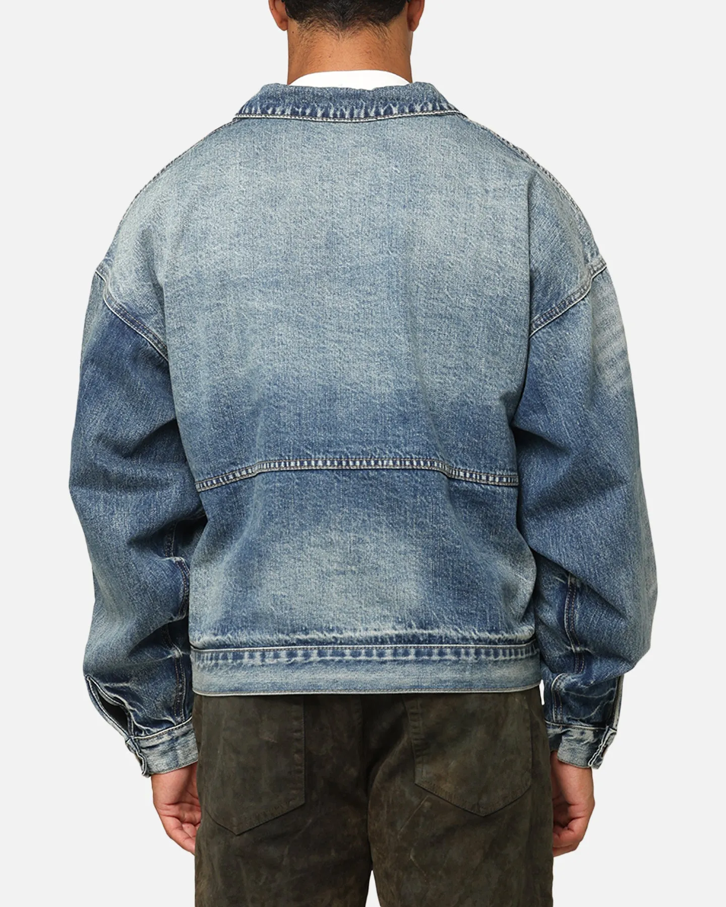 MNML Denim Choir Coat Vintage Blue