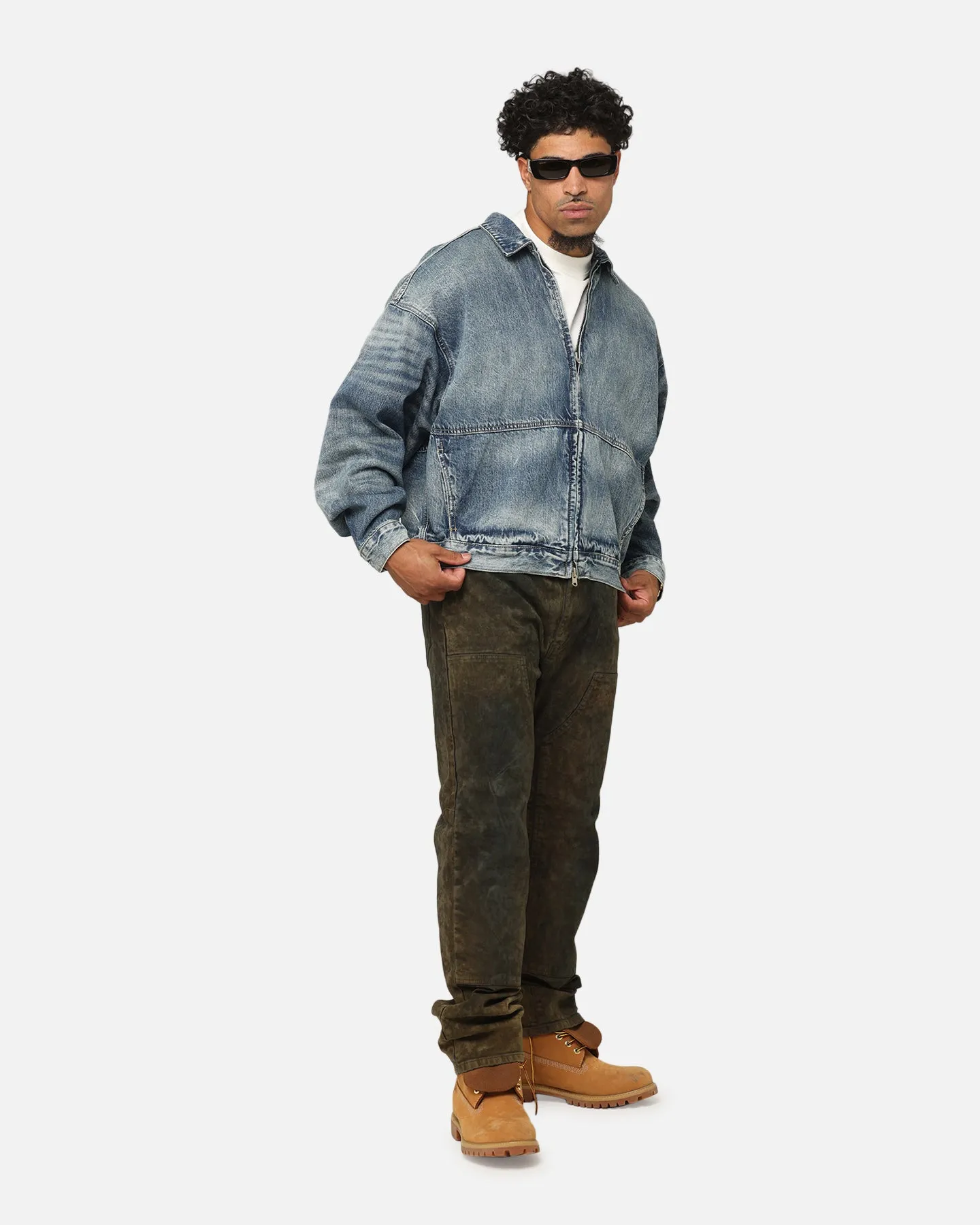 MNML Denim Choir Coat Vintage Blue