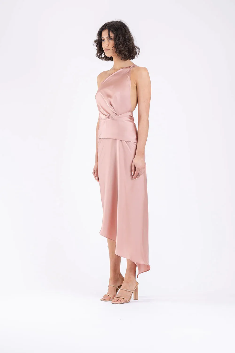 One Fell Swoop Temptation Dress, Dusty Rose