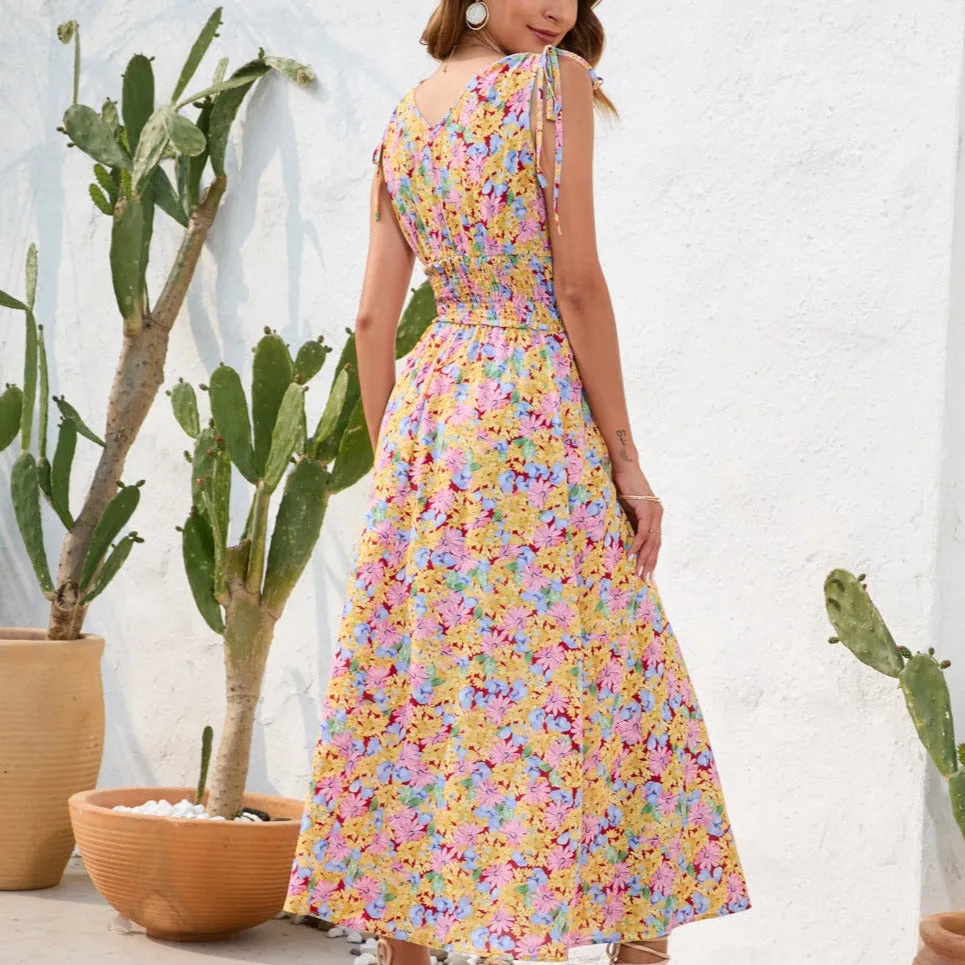 Orchid Boho Maxi Dress