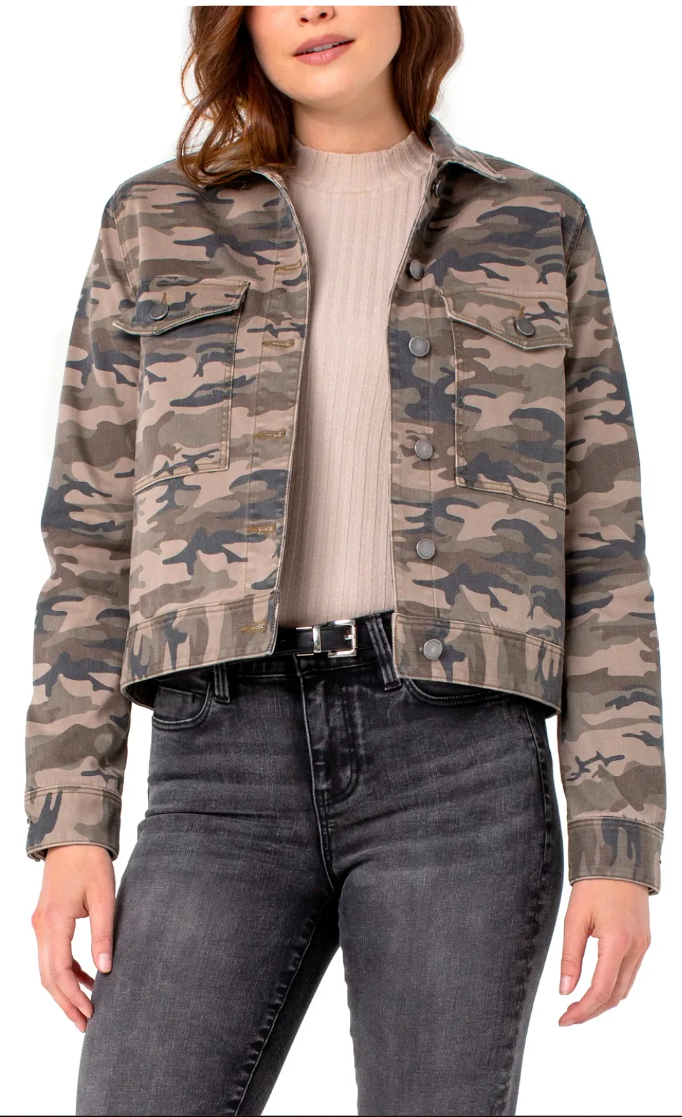 Patch Pocket Camo Jacket