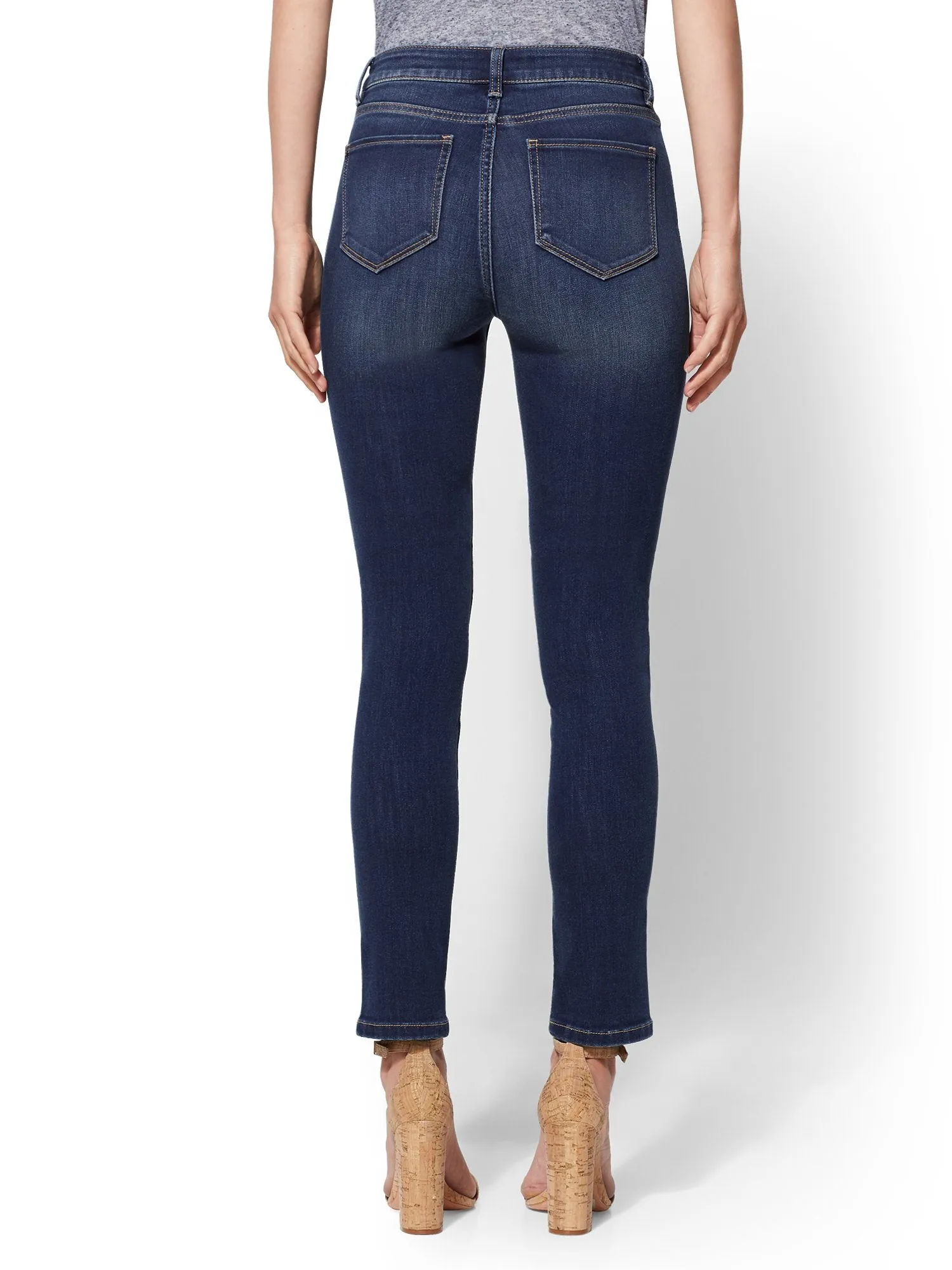 Petite High-Waisted Skinny Jeans