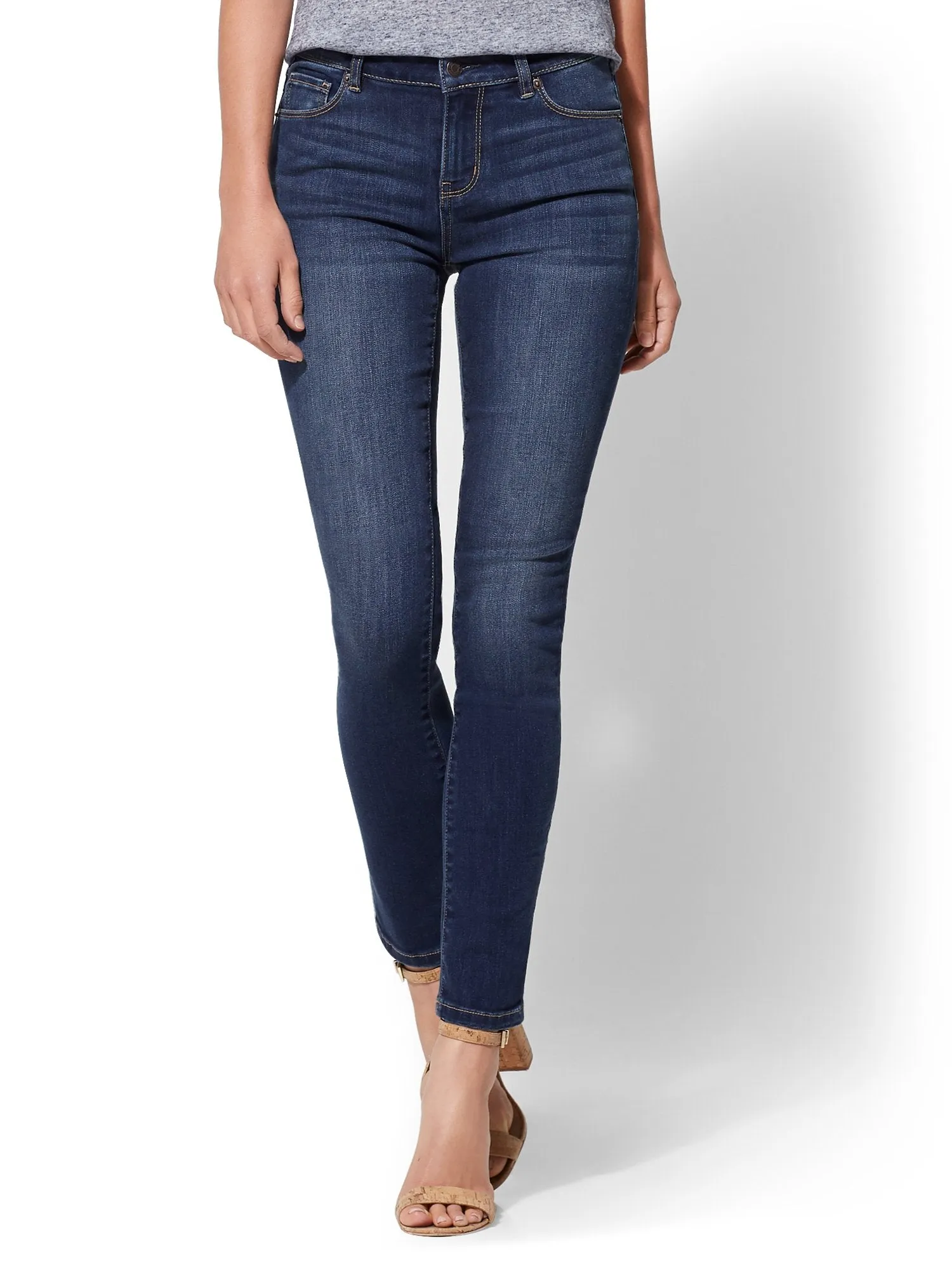 Petite High-Waisted Skinny Jeans