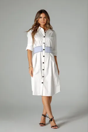 Pristine Shirt Dress