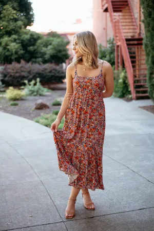 Rennee Floral Tiered Maxi Dress
