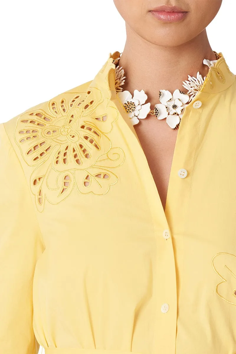 Shirt Dress With Waist Tie