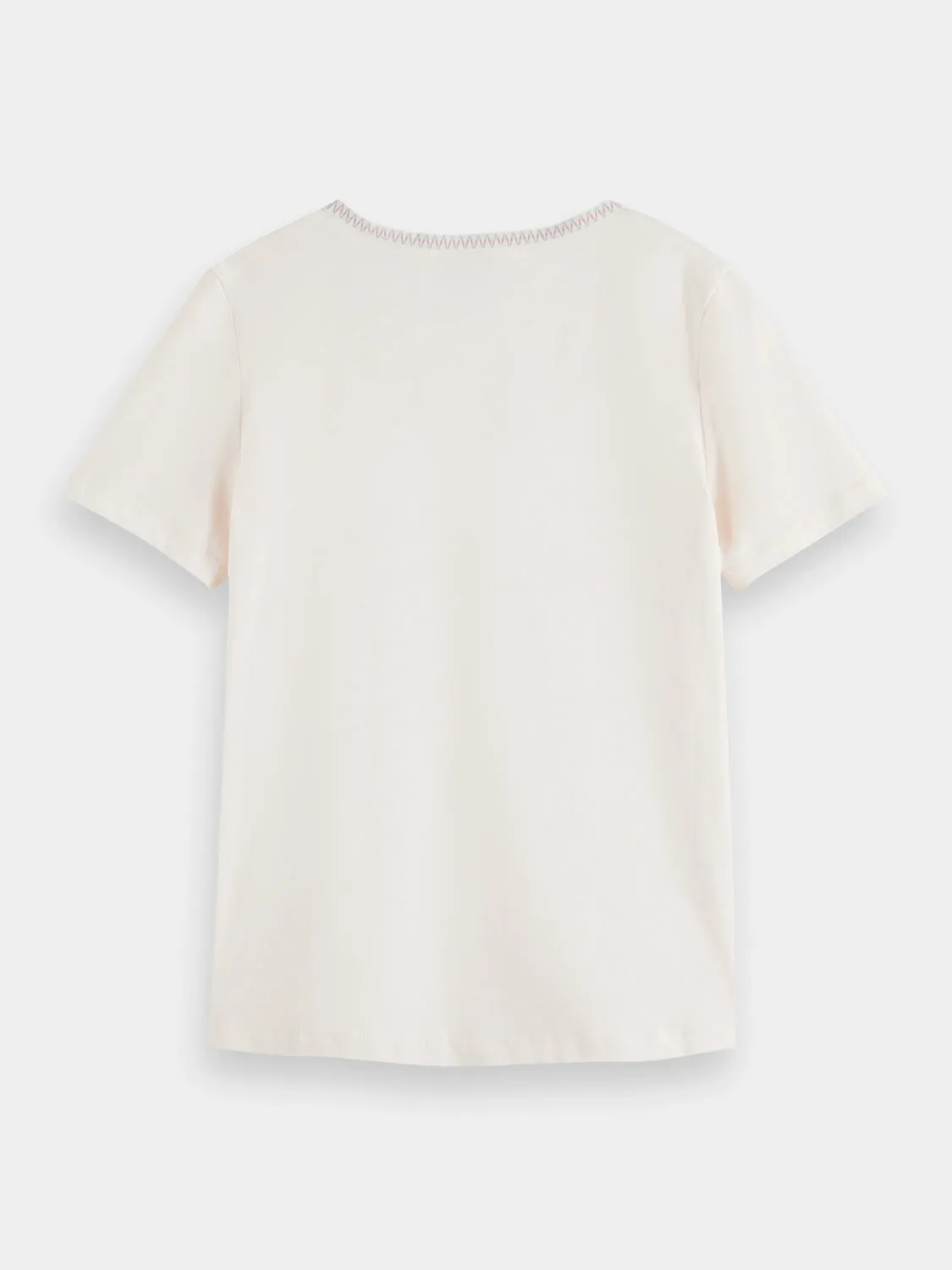 Short sleeved v-neck t-shirt