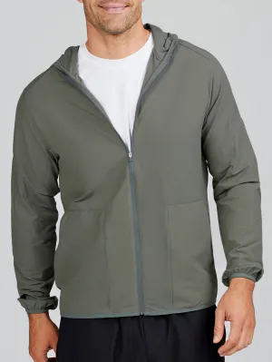 Swift Lightweight Hooded Windbreaker Jacket