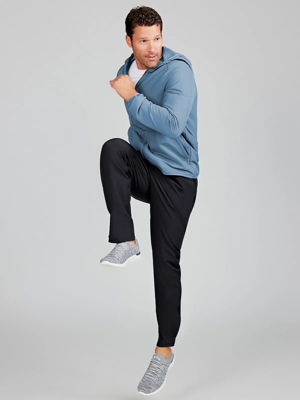 Swift Lightweight Hooded Windbreaker Jacket