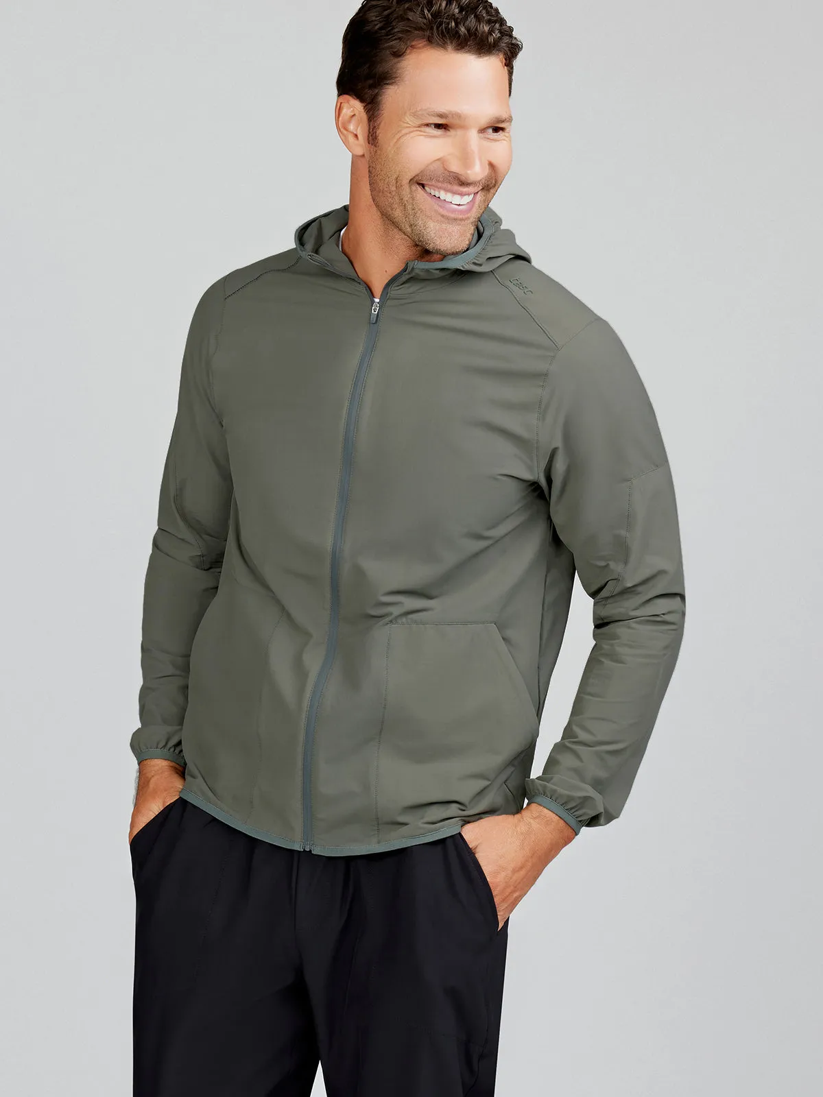 Swift Lightweight Hooded Windbreaker Jacket