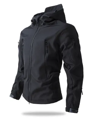 Tactical Zipper Hooded Windbreaker Outdoorjacket For Outdoor Activities For Men | Perfect for Outdoor Activities