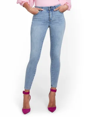 Tall Lexi High-Waisted Super-Skinny Ankle Jeans - Blue Love