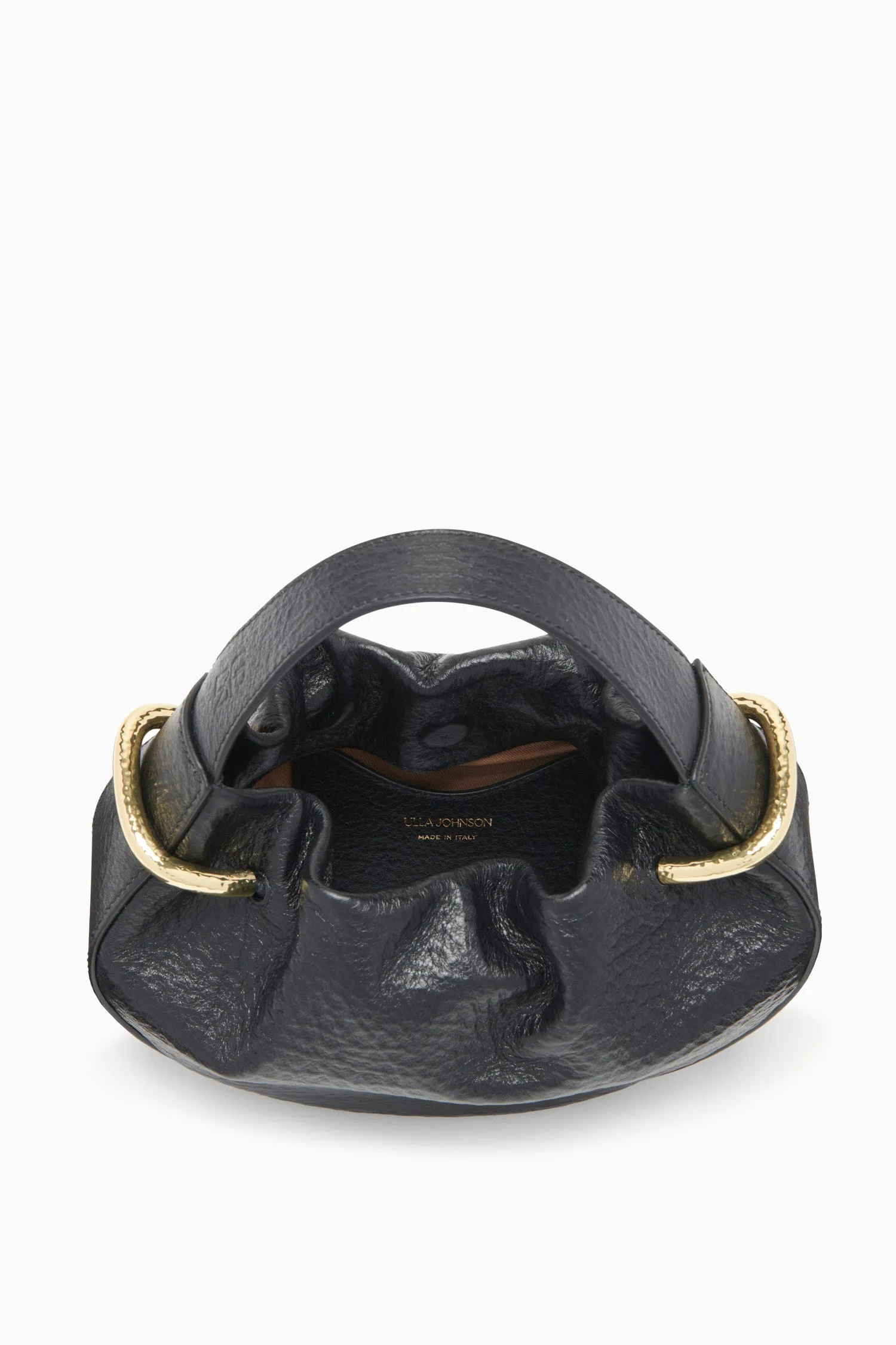 Tilda Ruched Mini Bag - Noir