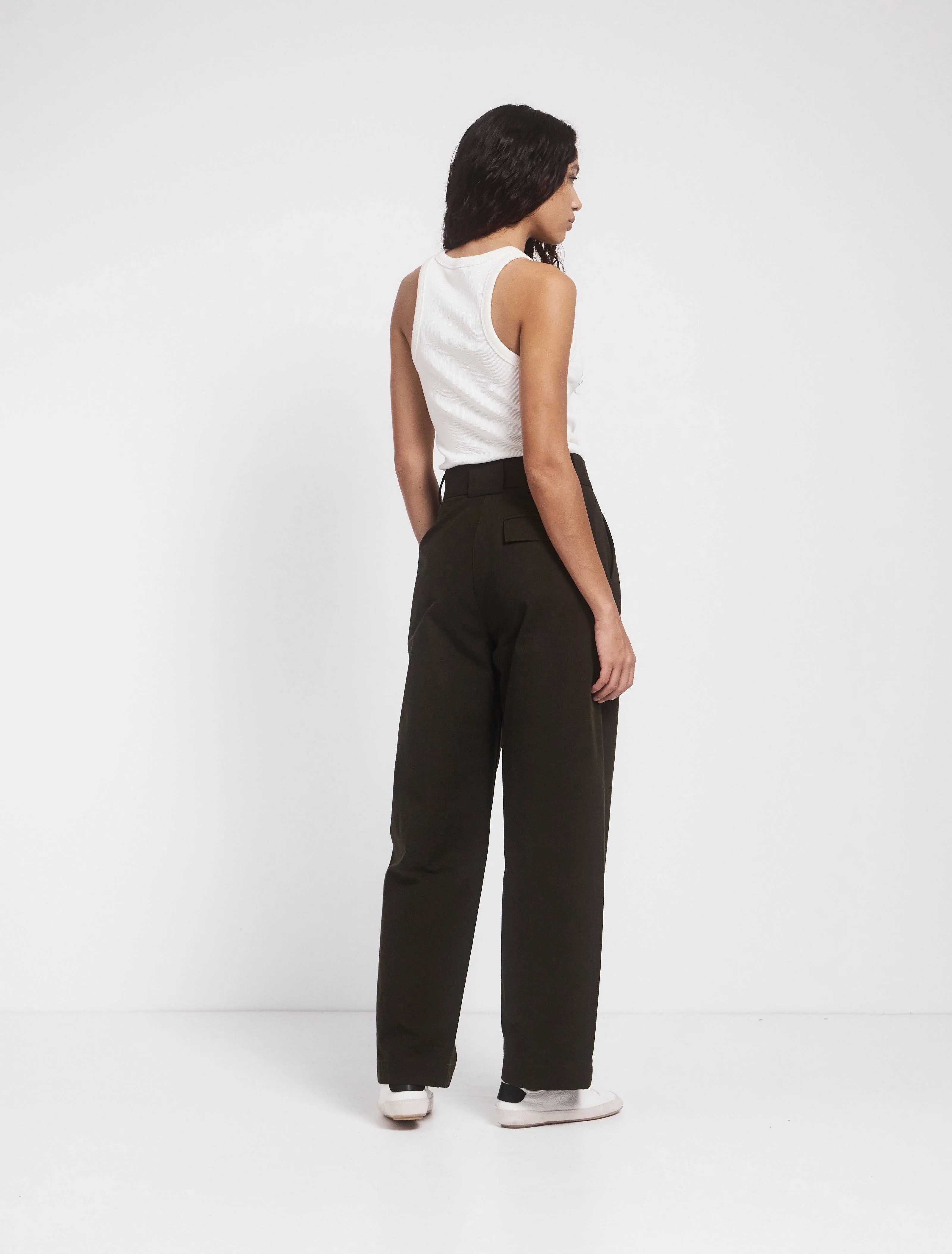 Tino Cargo Pant in Dark Olive