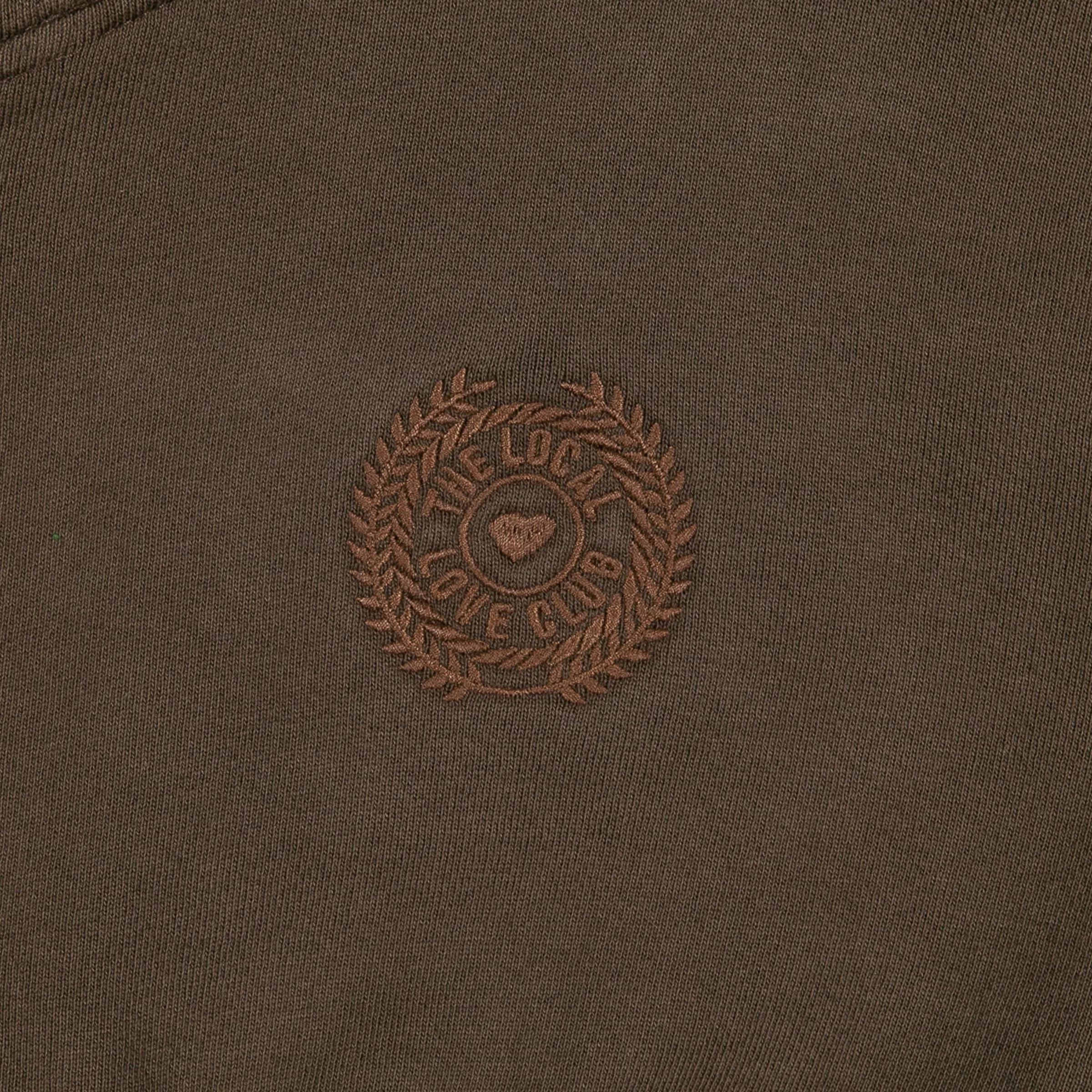 Vitals Cropped Zip in Oak