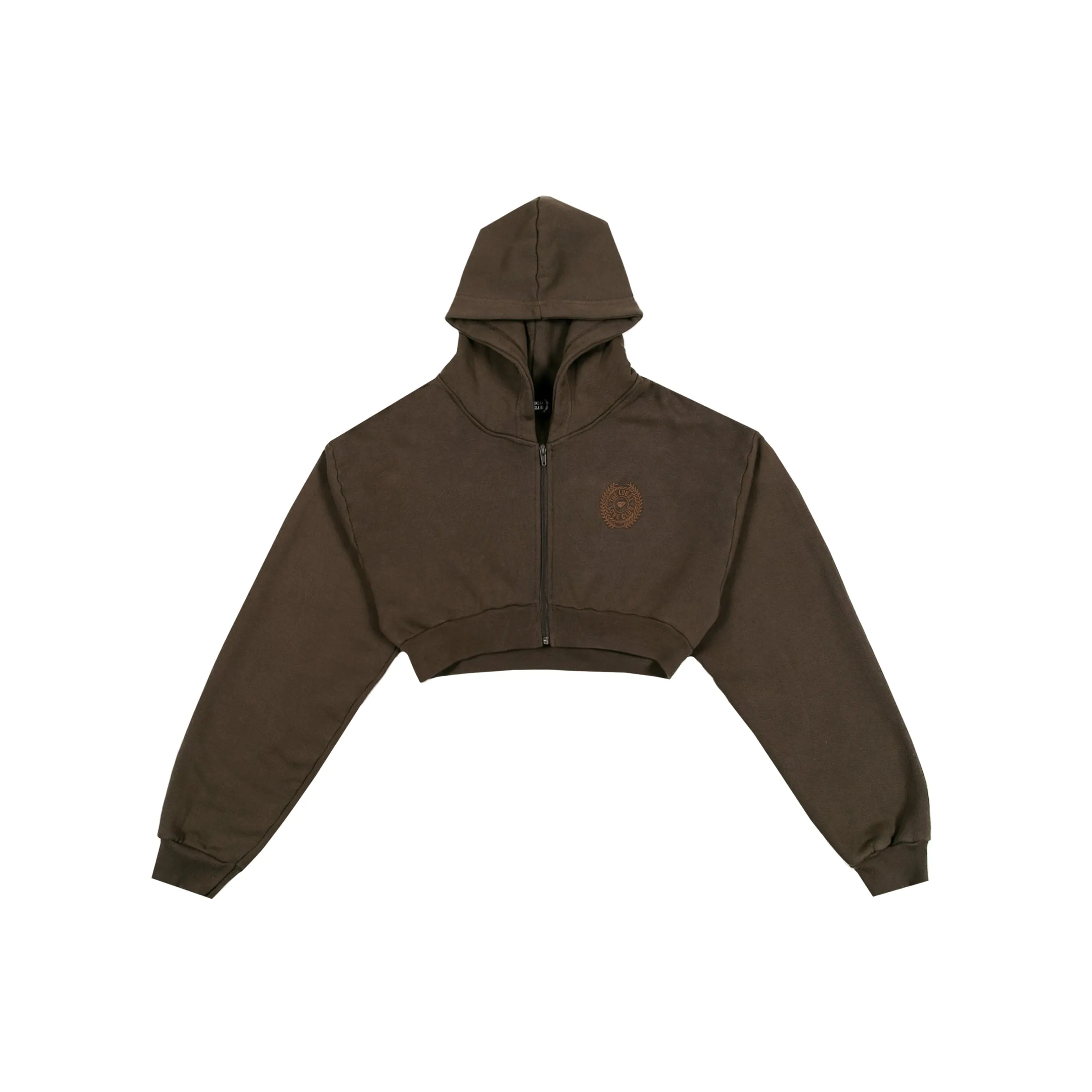 Vitals Cropped Zip in Oak