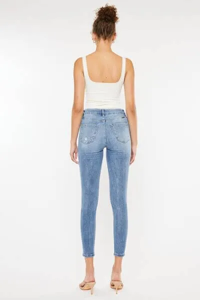 Waist Cat's Whiskers Skinny Jeans