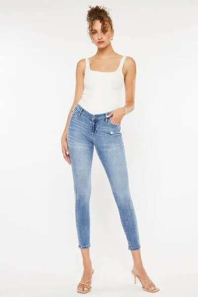 Waist Cat's Whiskers Skinny Jeans