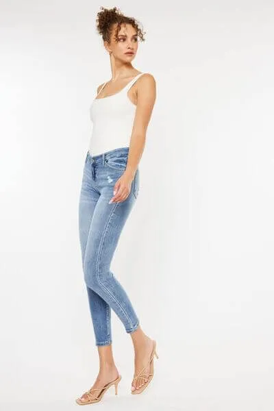 Waist Cat's Whiskers Skinny Jeans